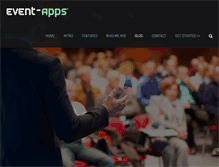 Tablet Screenshot of eventapps.com.au